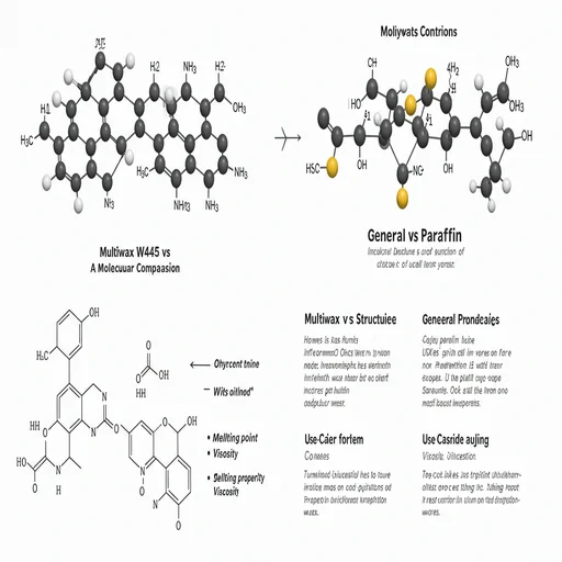 Multiwax W445 vs 일반 파라핀, 뭐가 다를까?