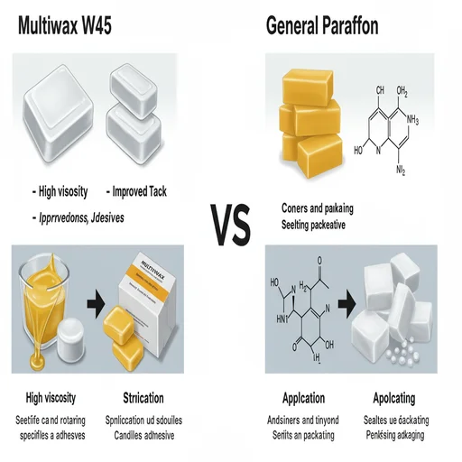 Multiwax W445 vs 일반 파라핀, 뭐가 다를까?