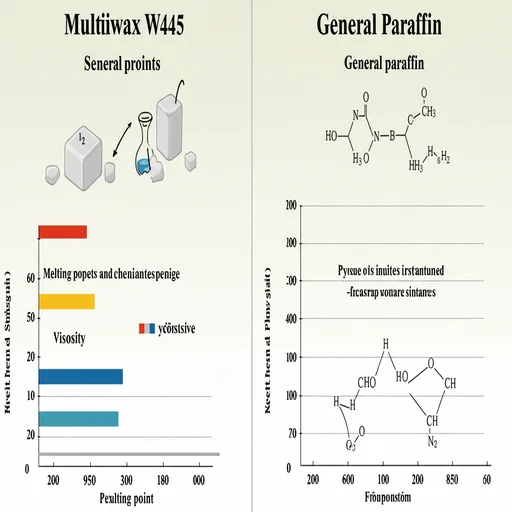 Multiwax W445 vs 일반 파라핀, 뭐가 다를까?