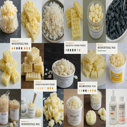 Microcrystalline Wax 포함 제품 리뷰 모음