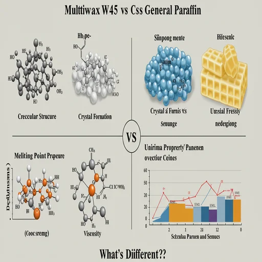 Multiwax W445 vs 일반 파라핀, 뭐가 다를까?